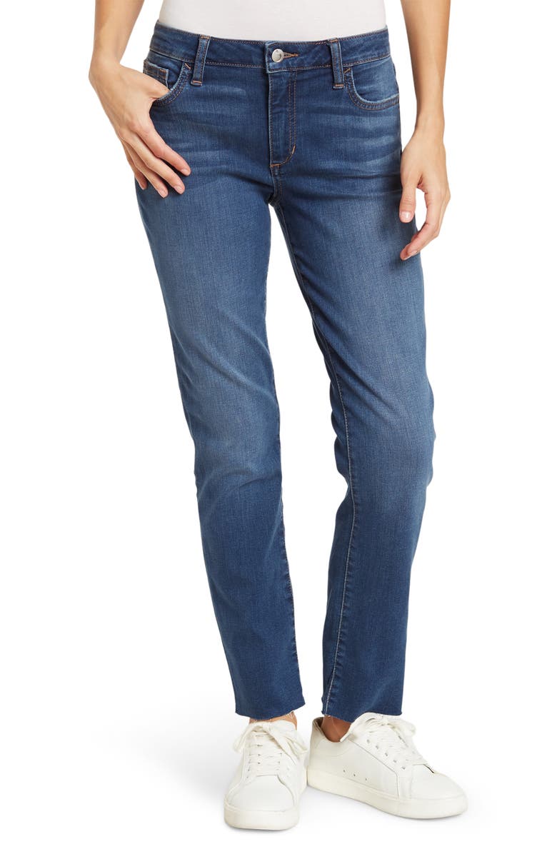 Joe's JOES Lara Mid Rise Straight Ankle Jeans, Main, color, 