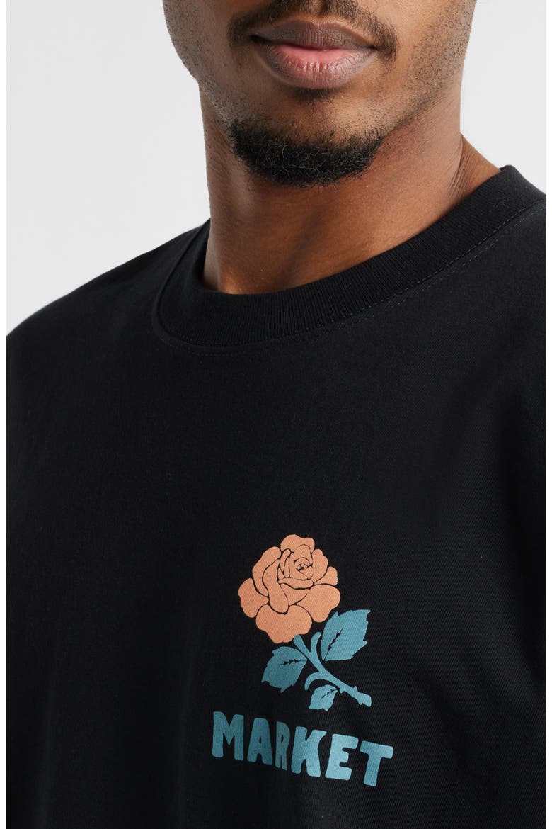Well Wishes Graphic T-Shirt (Nordstrom Exclusive), Alternate, color, BLACK