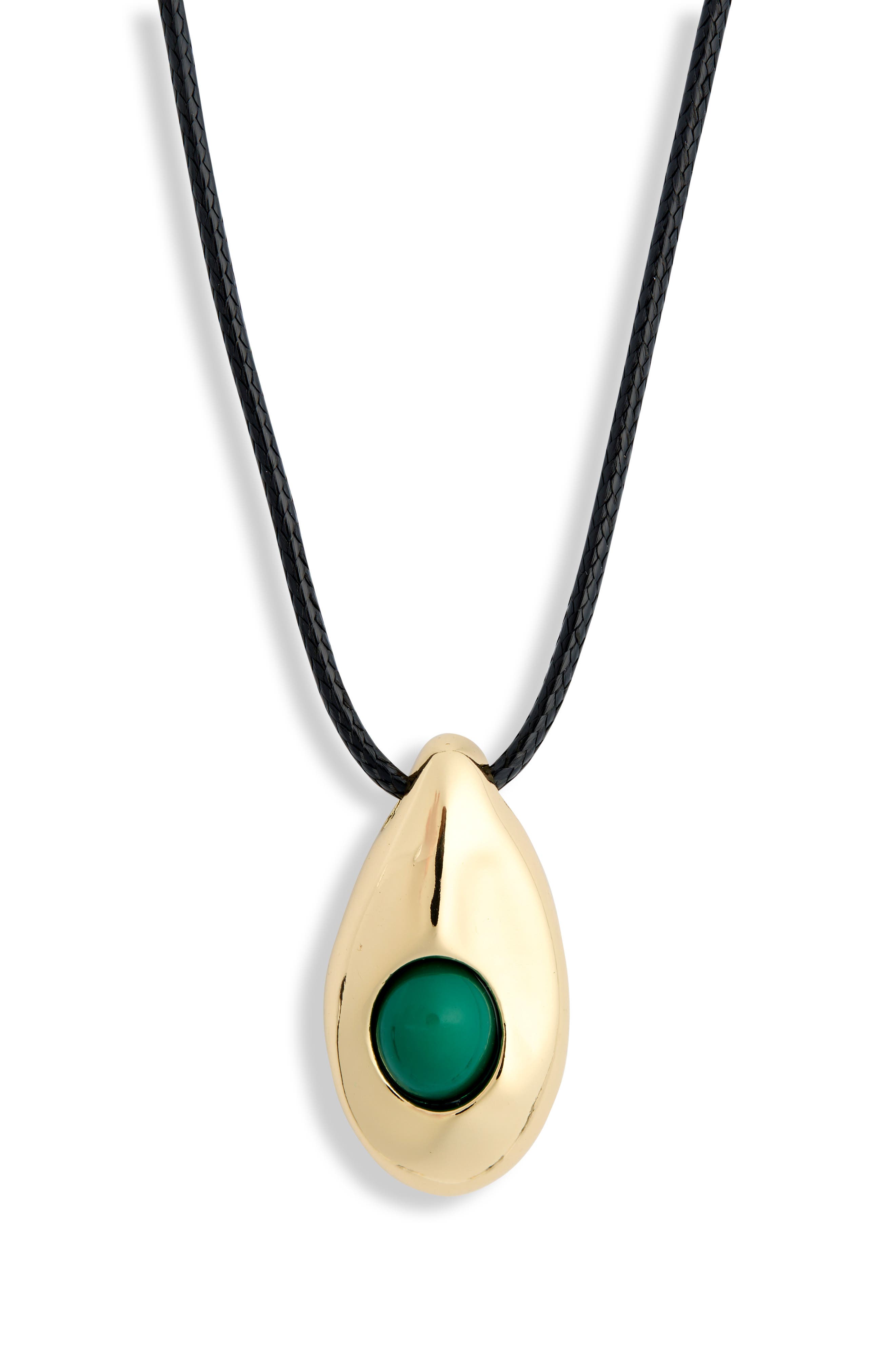 Teardrop Pendant Necklace