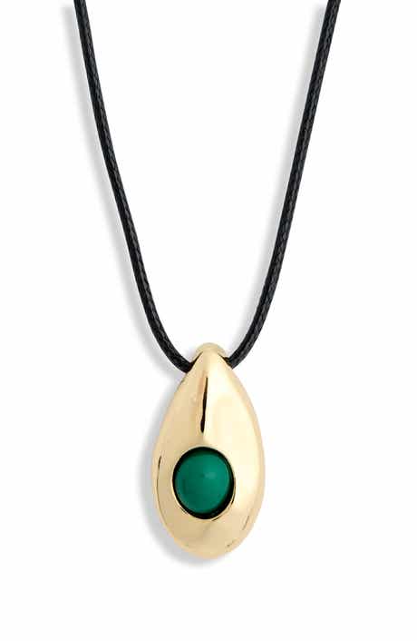 Teardrop Pendant Necklace