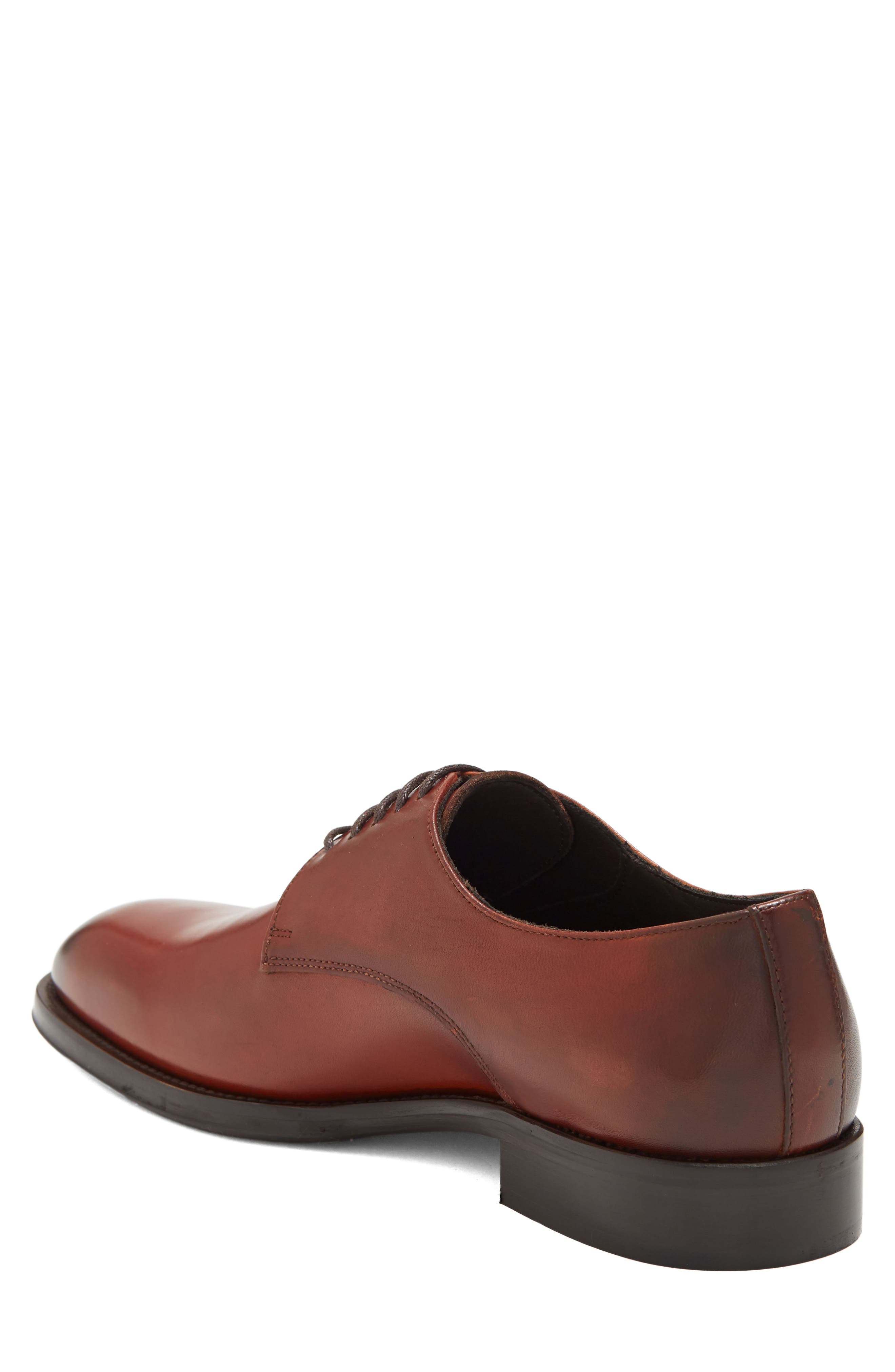 Cilo Leather Derby, Alternate, color, COGNAC