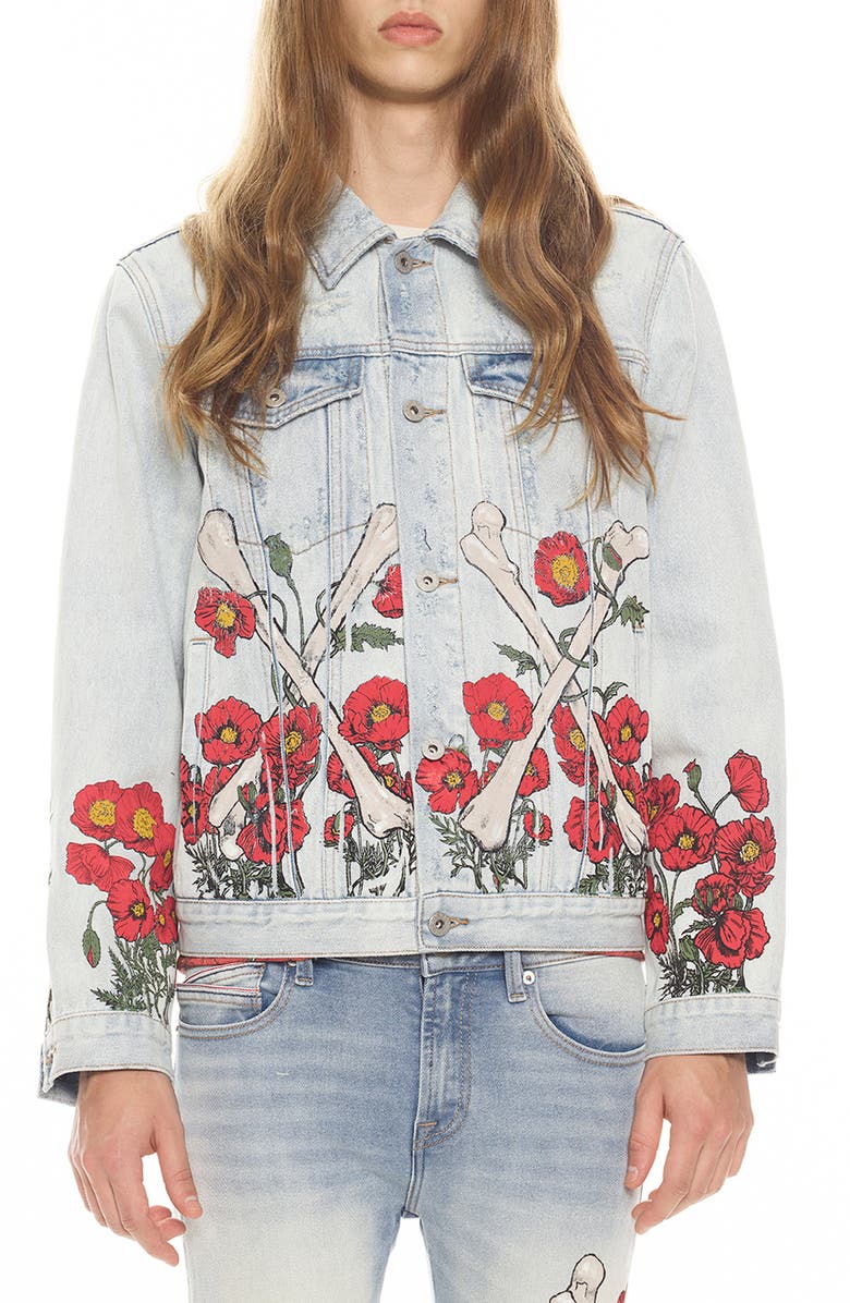 Cult of Individuality Type II Denim Jacket, Main, color,