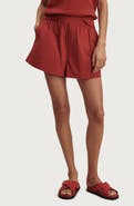 Varley Morales Cotton Poplin Shorts