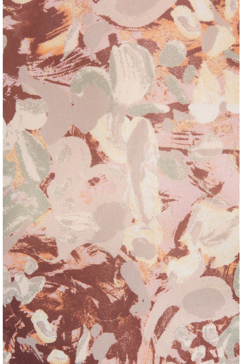 Print Mesh Top, Alternate, color, PINK PAINTED FLORAL
