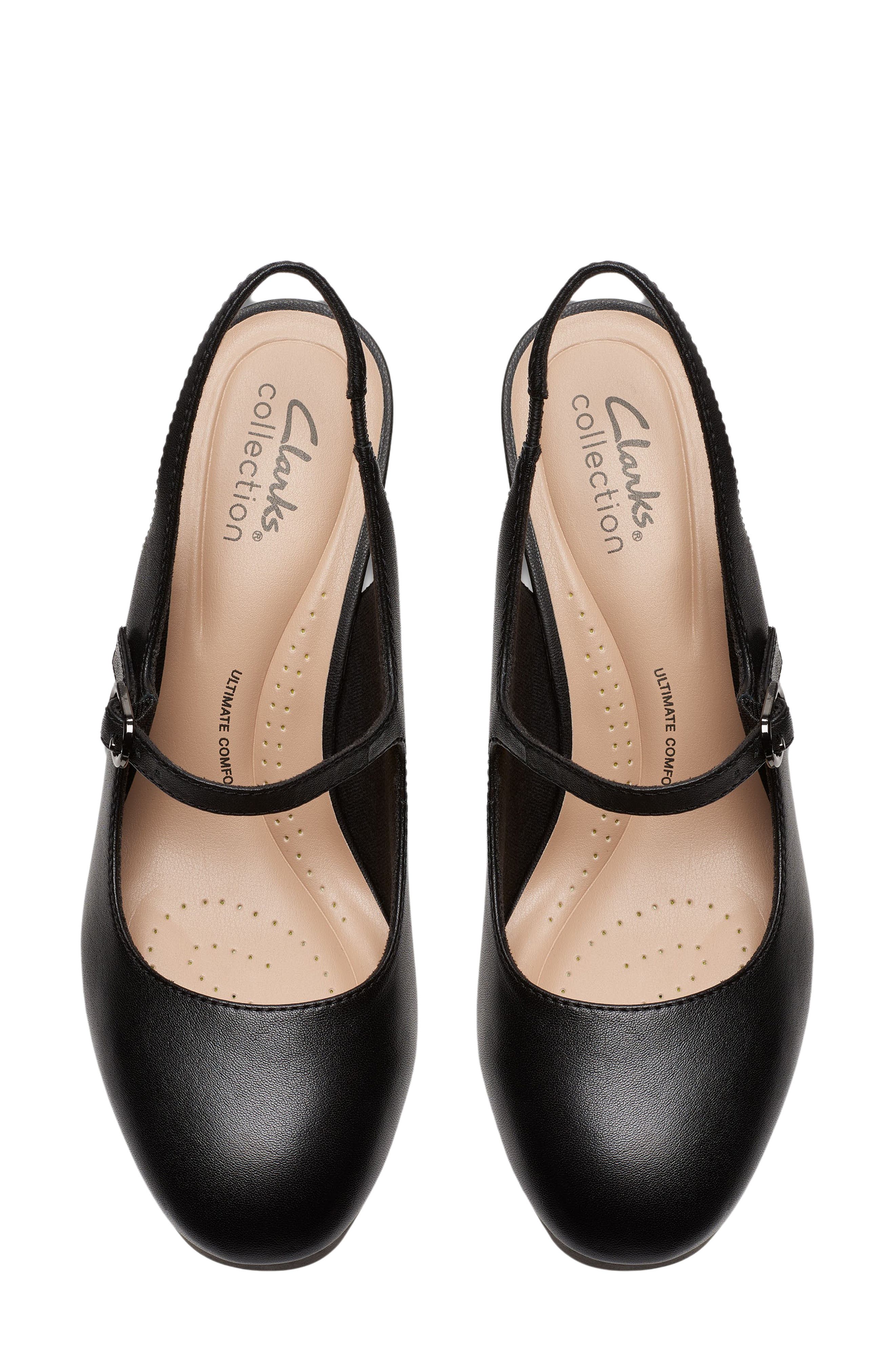 Clarks<sup>®</sup> Ambyr Grace Pump, Alternate, color, Black Leather