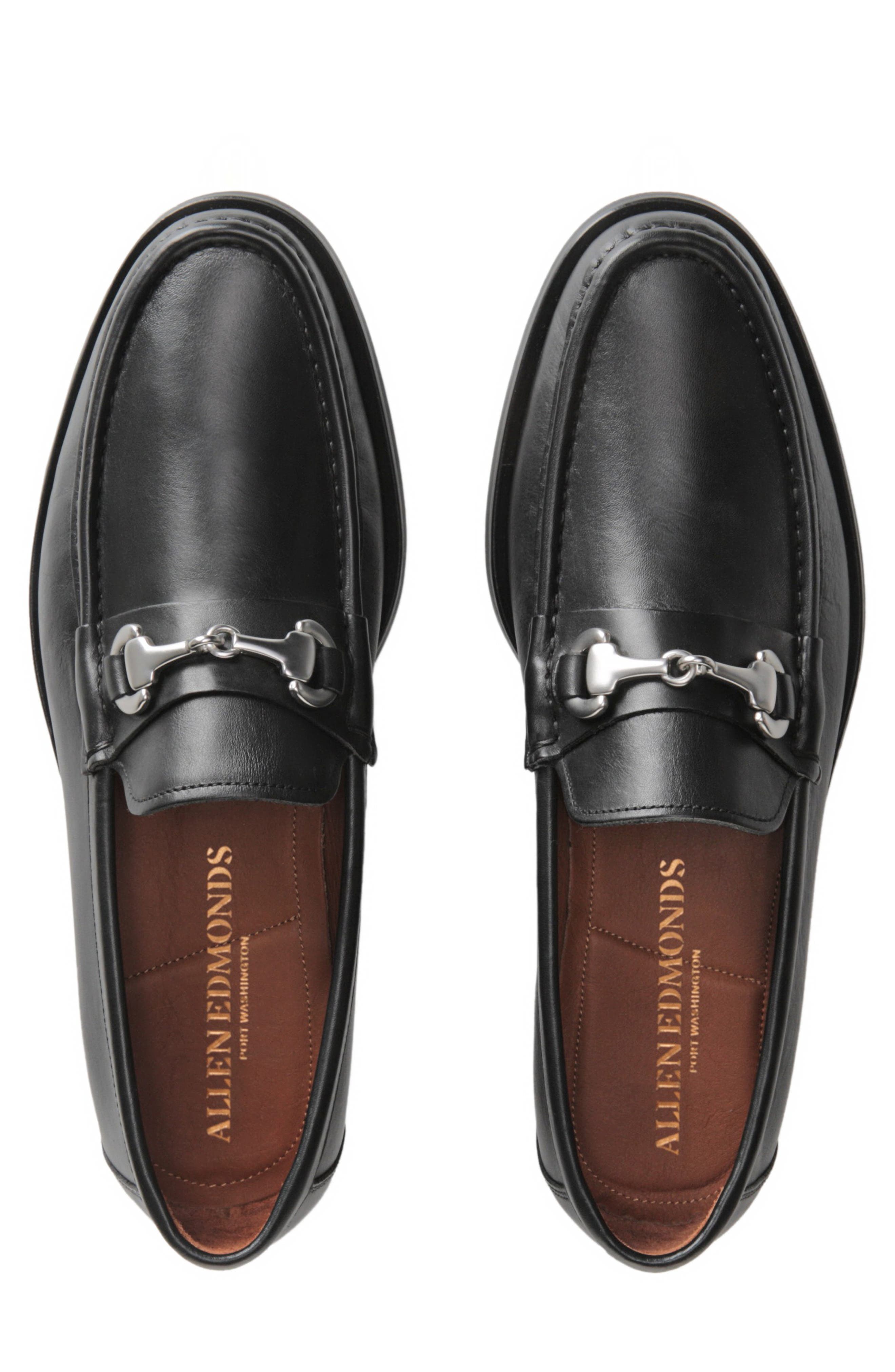 Allen Edmonds Arezzo loafers in black leather 8 D Allen Edmonds Arezzo Bit Loafer (Men) | Nordstrom main image 2