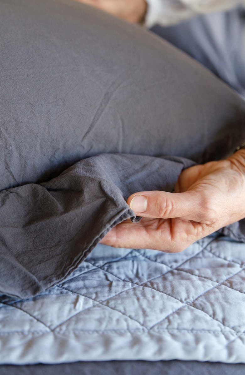 Pom Pom at Home Mateo Crinkled Cotton Sheet Set, Alternate, color, 