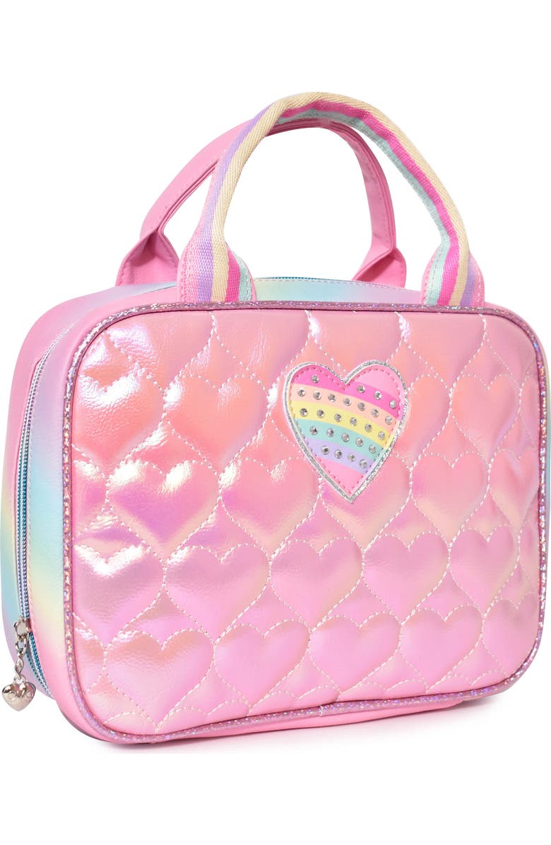 OMG Accessories Kids' Heart Lunch Bag, Alternate, color,