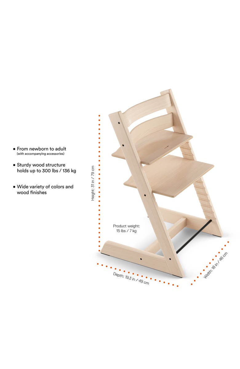 Stokke Tripp Trapp<sup>®</sup> Highchair², Alternate, color, White