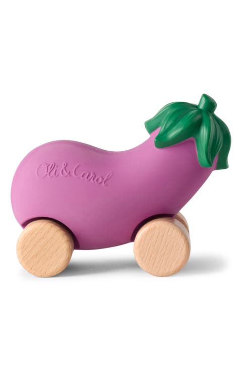 Emma the Eggplant Toy Car