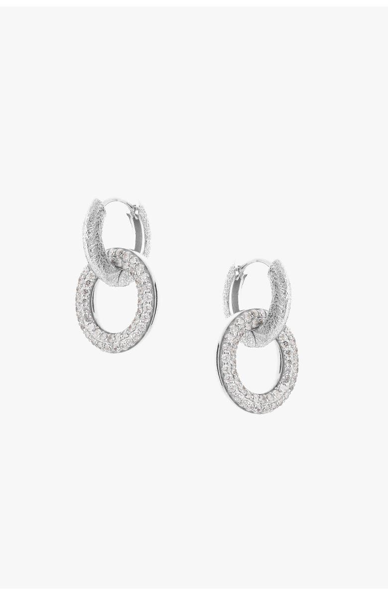 TUTTI Charm Earrings, Main, color, Silver