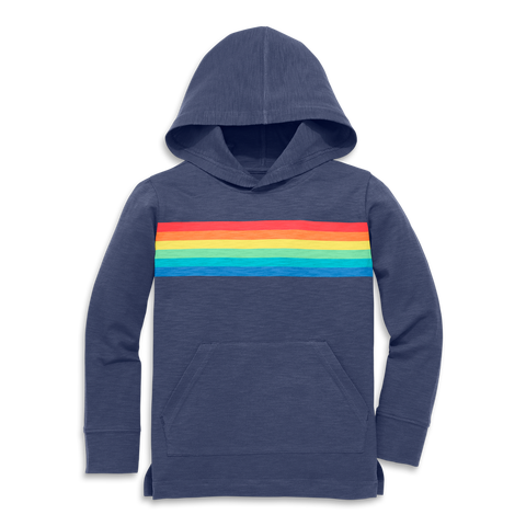 Kids Rainbow Banner T-Shirt Hoodie (Toddler, Little Kid, & Big Kid)