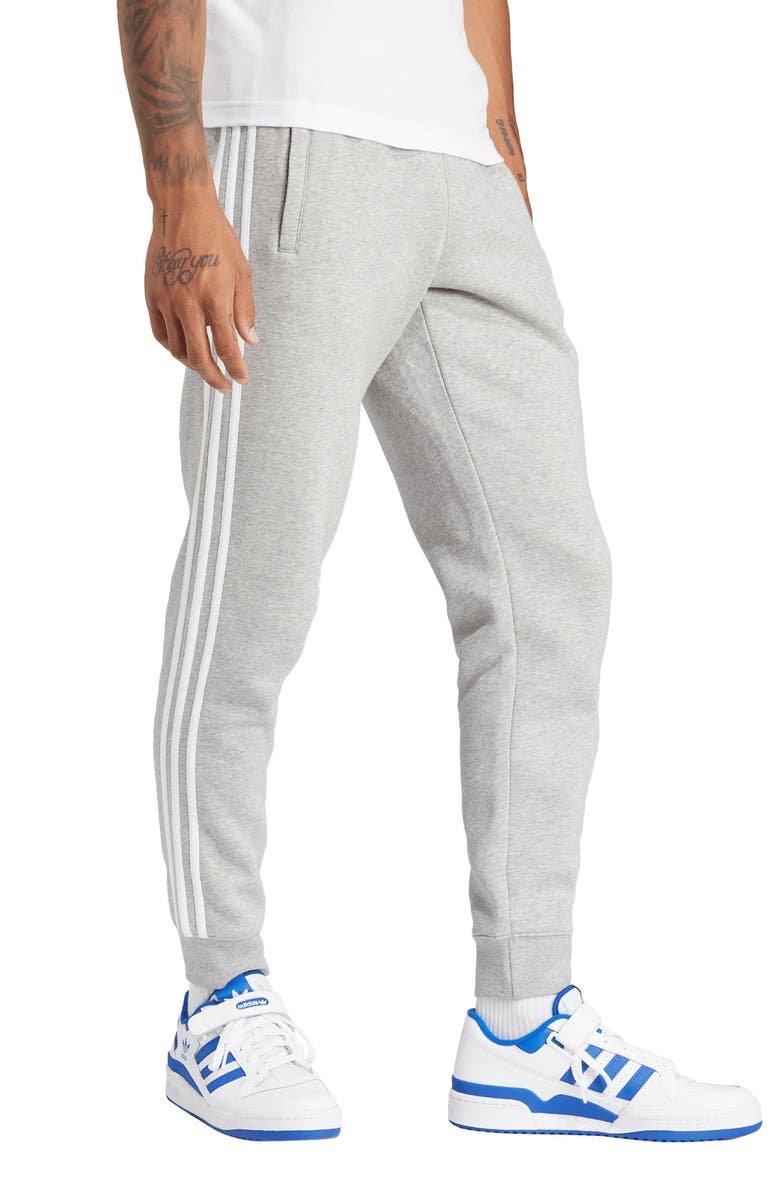 adidas Adicolor 3-Stripes Slim Fit Joggers, Alternate, color, Medium Grey Heather