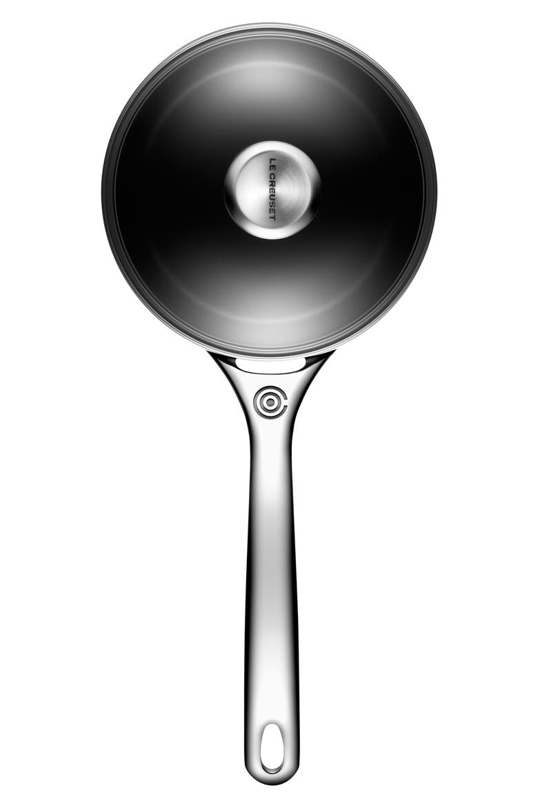 2-Quart Toughened Nonstick PRO Saucepan, Alternate, color, BLACK