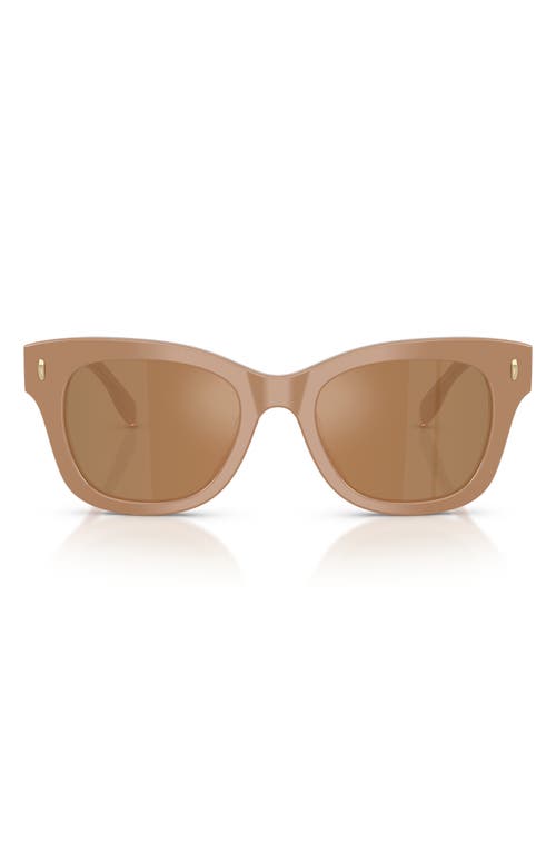 Tory Burch 51mm Square Sunglasses In Brown