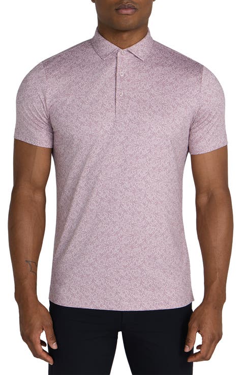 Whitton Floral Performance Golf Polo