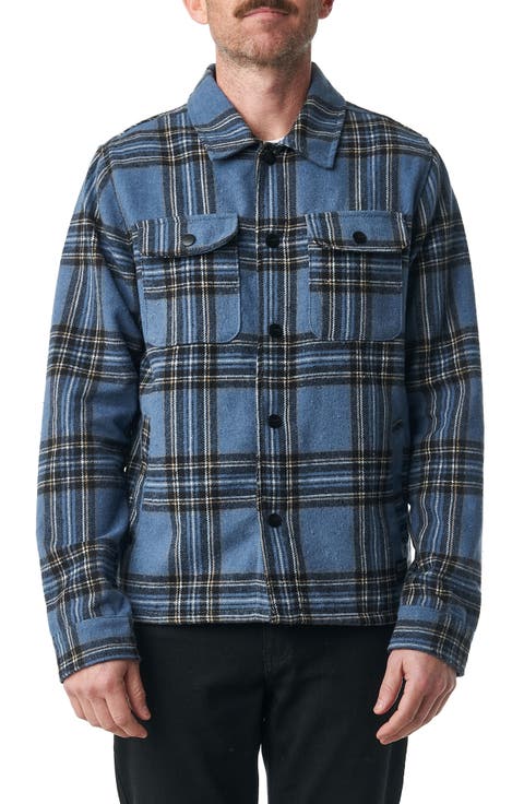Summit Plaid Brushed Button-Up Shirt