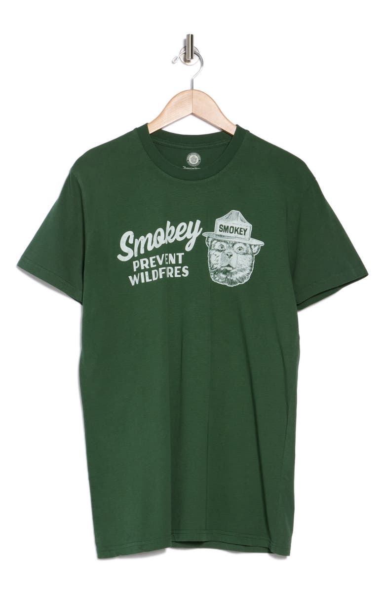 American Needle Smokey Cotton Graphic T-Shirt, Alternate, color, Green