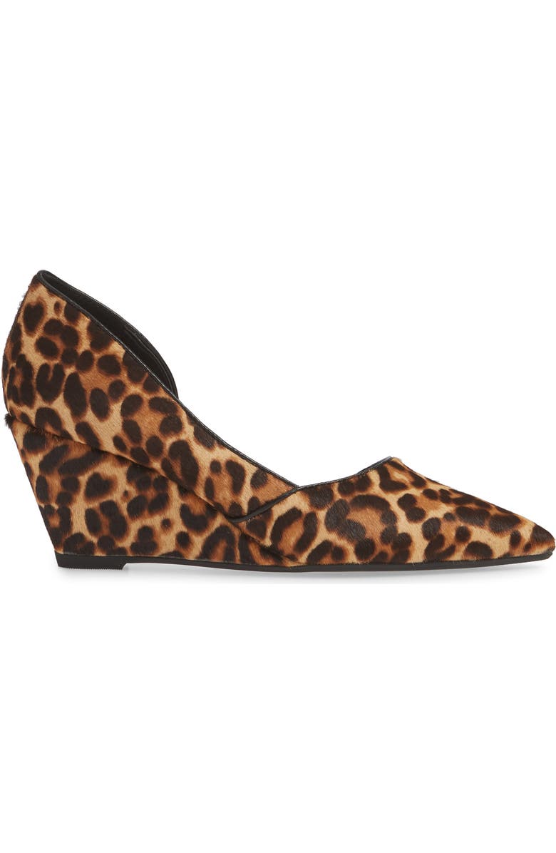 Kenneth Cole New York 'Ellis' Half d'Orsay Wedge Pump, Alternate, color,