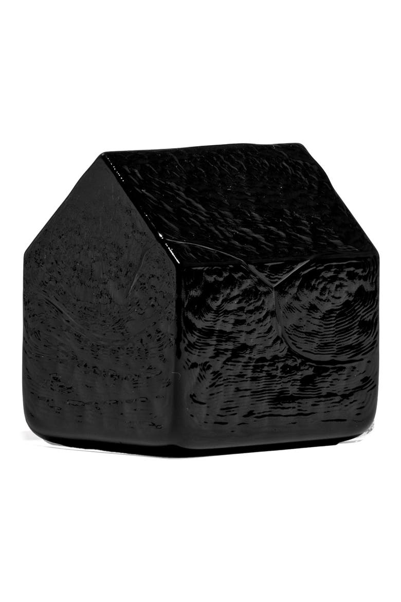 Glass House Sculpture, Alternate, color, BLACK