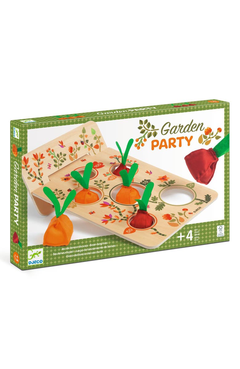 Djeco Garden Party Bag Toss Game, Alternate, color, Multi