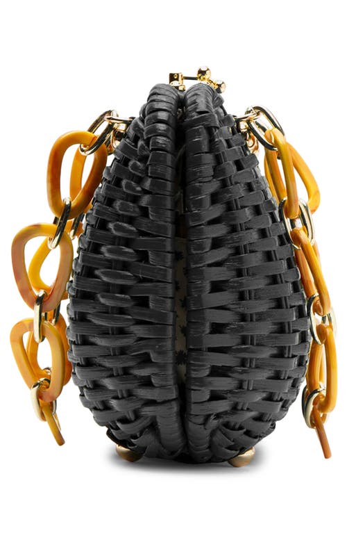 Frances Valentine Hen Woven Wicker Bag