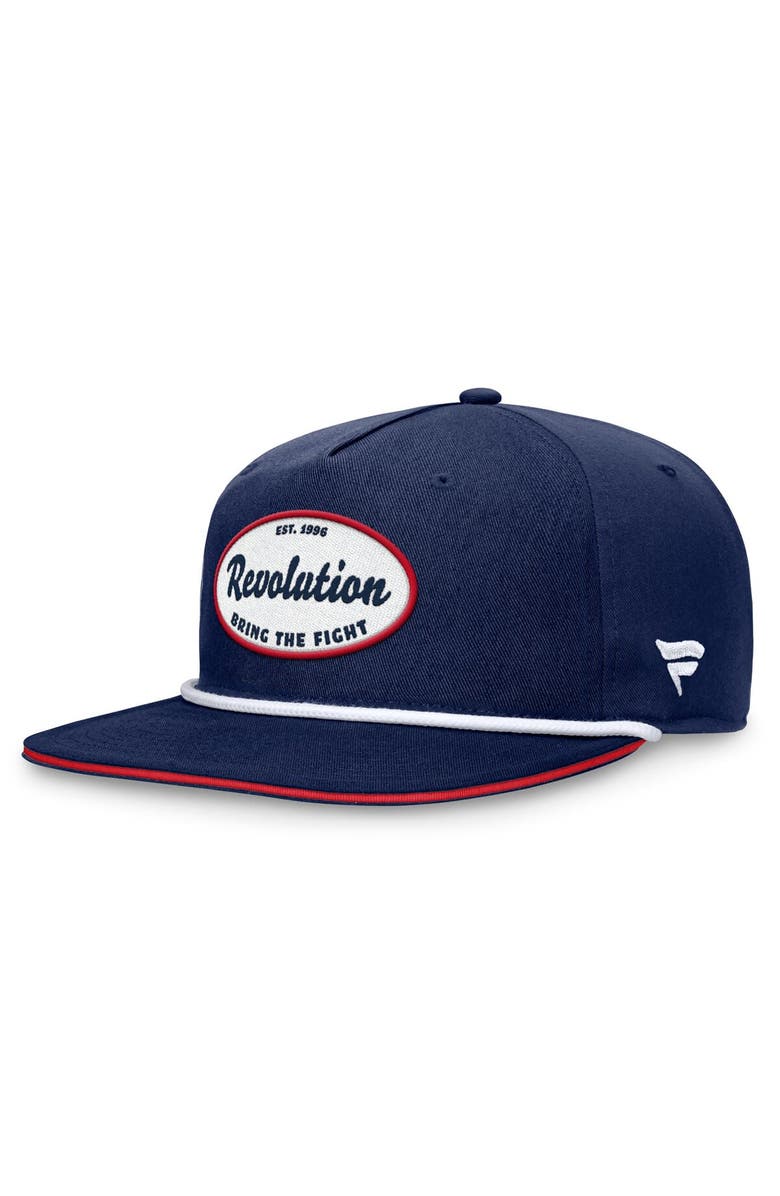 FANATICS Men's Fanatics Branded Navy New England Revolution Iron Golf Snapback Hat, Alternate, color, 
