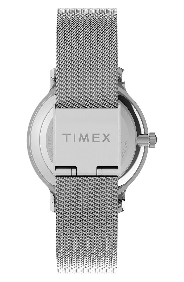 Timex<sup>®</sup> Transcend Mesh Strap Watch, 31mm, Alternate, color,