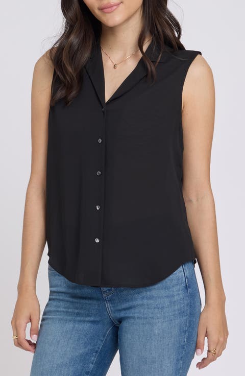 Gabrielle Sleeveless Shirt