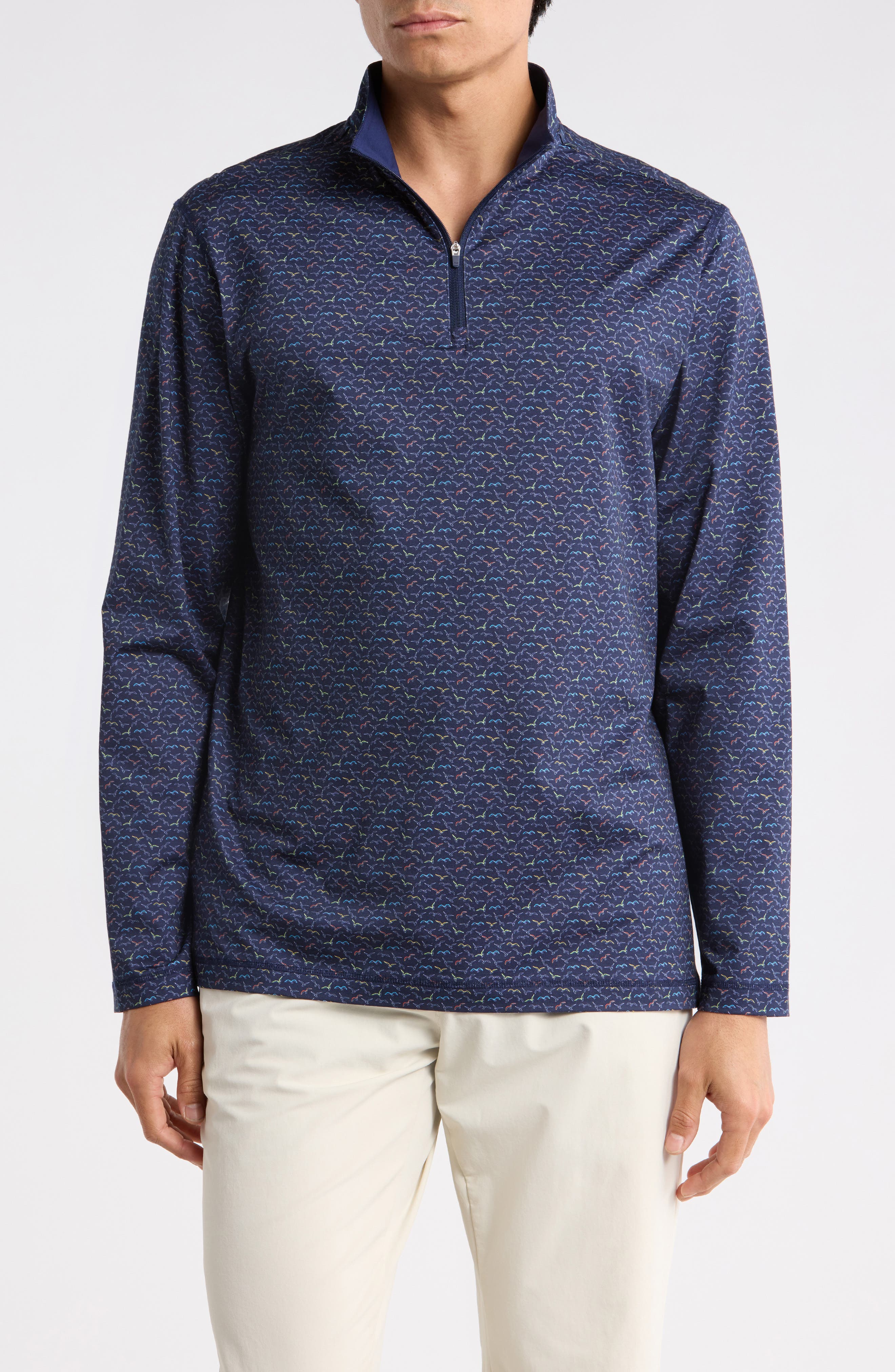 Bugatchi Half Zip Pullover