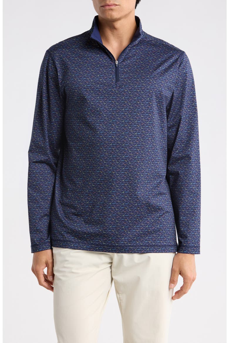 Half Zip Pullover, Main, color, MIDNIGHT