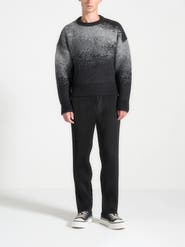 Manière De Voir Yani Ombre Wool Crewneck Sweater