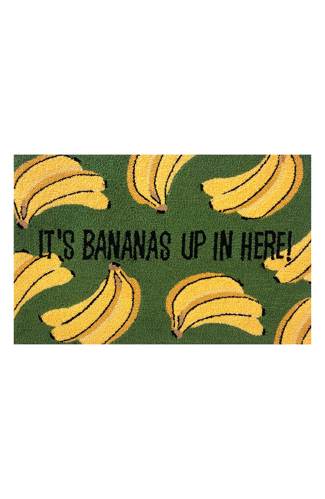 R16 HOME It's Bananas Up in Here Door Mat