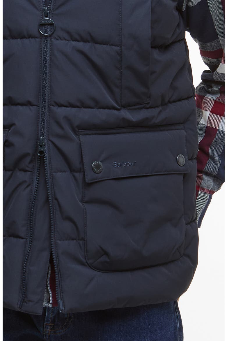 Bedale Quilted Puffer Vest, Alternate, color, DARK NAVY