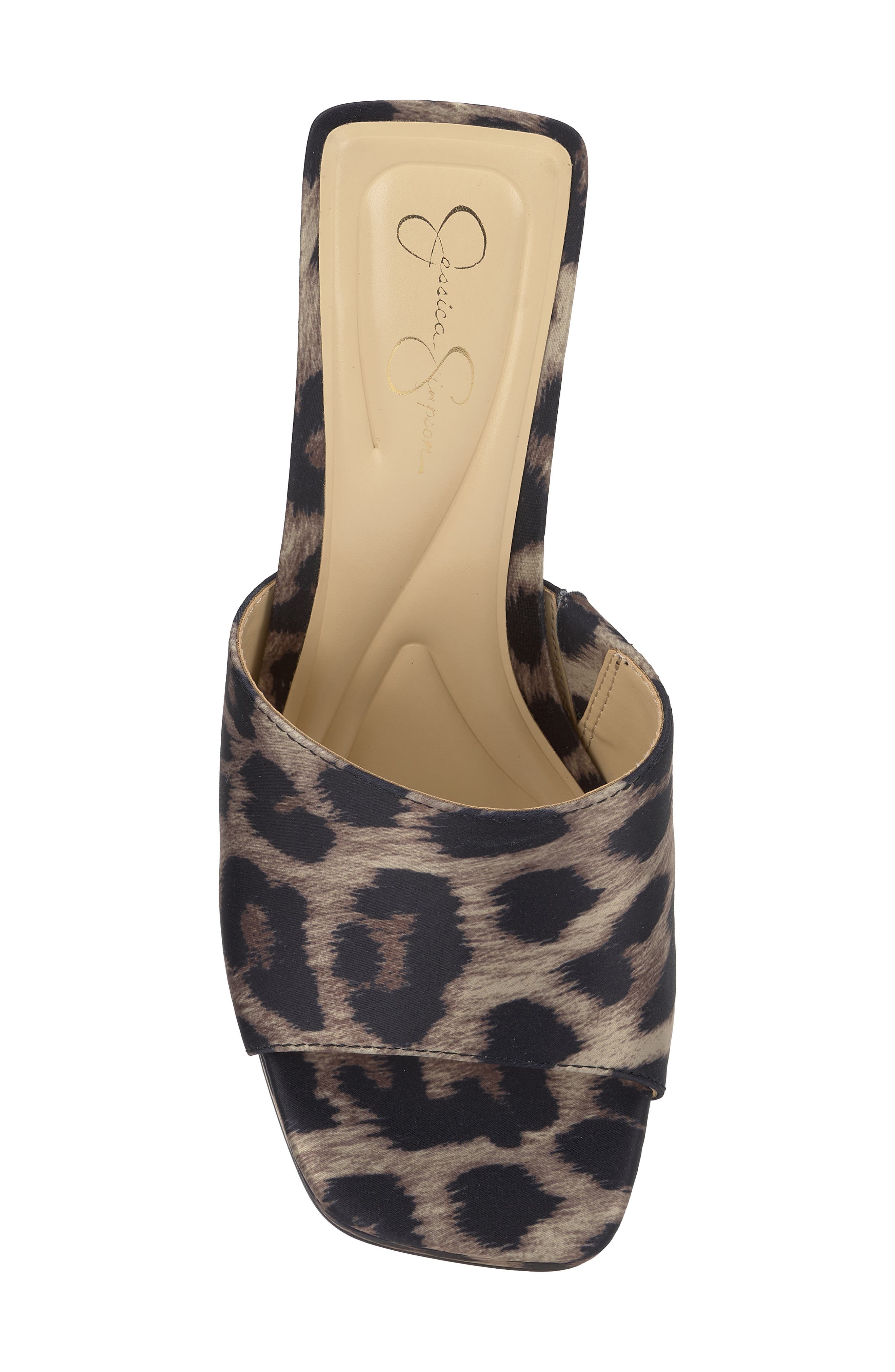 Jessica Simpson Azelica Platform Slide Sandal, Alternate, color, Safari Combo