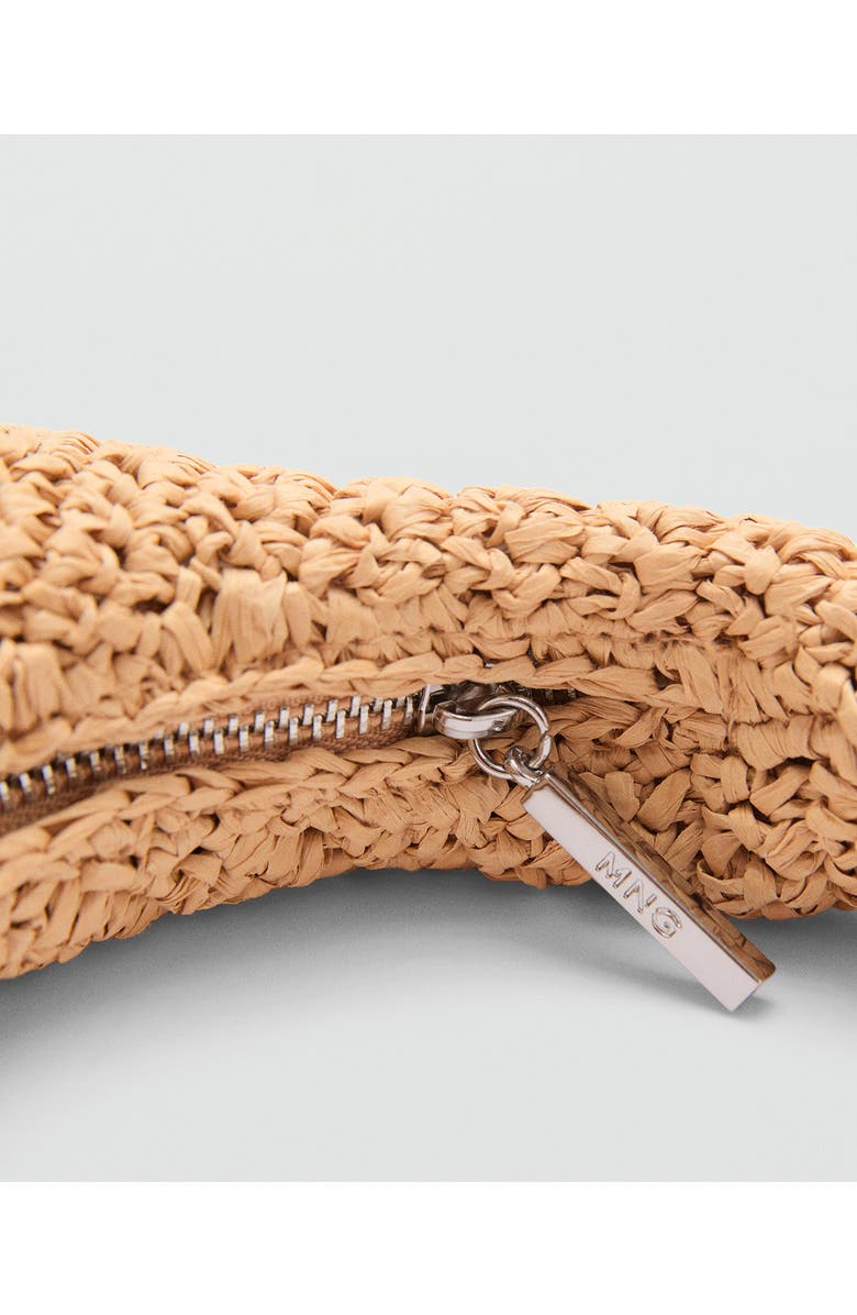 MANGO Straw Shoulder Bag, Alternate, color,