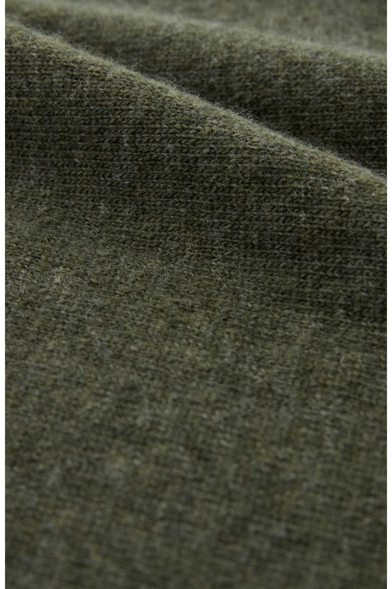 Geelong Wool Slouch Turtleneck Sweater, Alternate, color, OLIVE