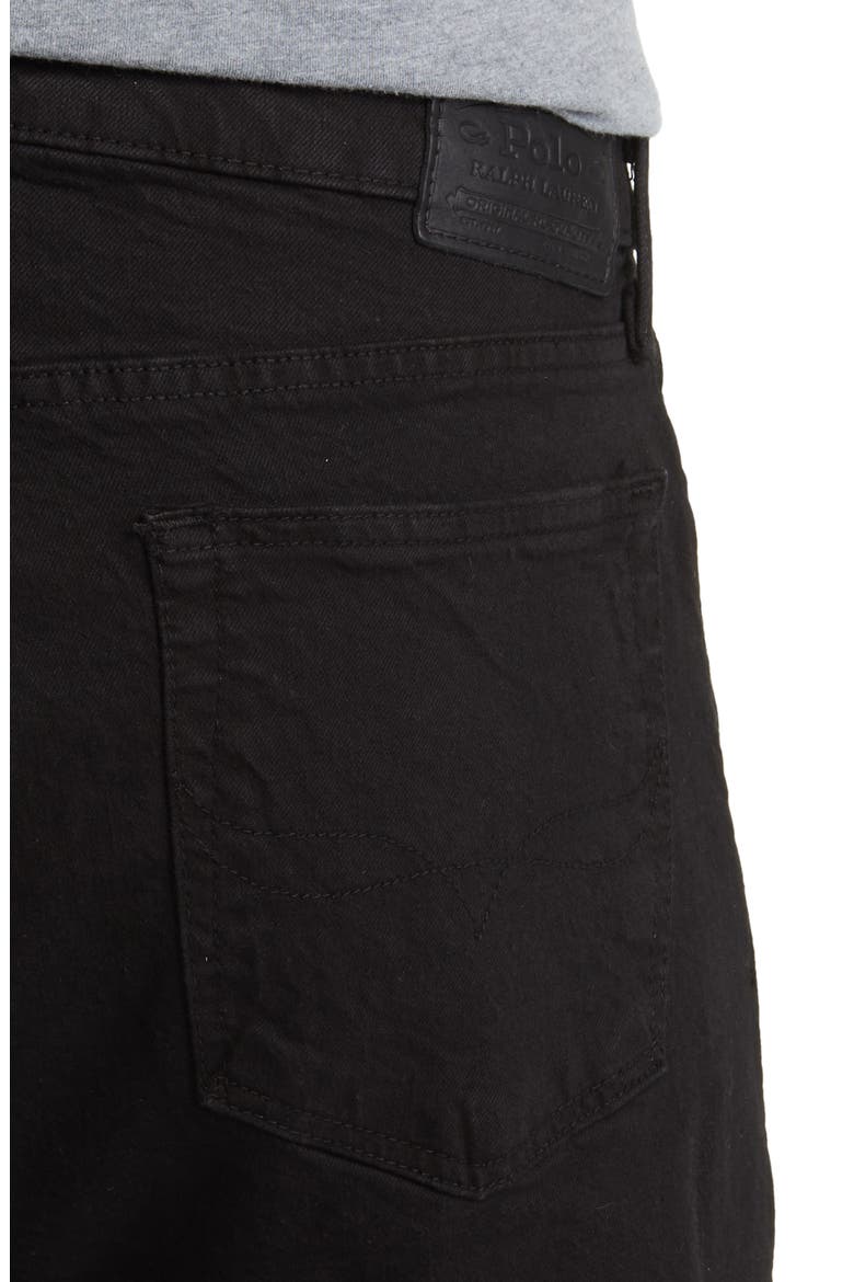 Varick Slim Straight Leg Stretch Five Pocket Pants, Alternate, color, BLACK STRETCH