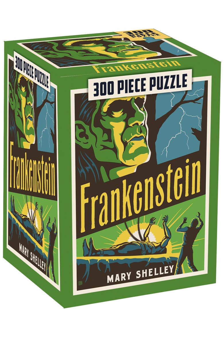 Frankenstein 300 Piece Jigsaw Puzzle, Main, color, Multicolor