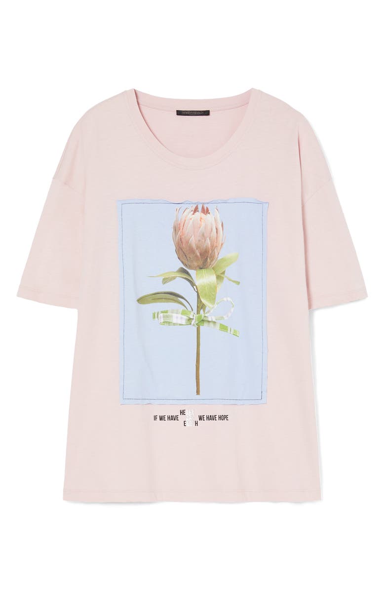 Marina Rinaldi Fennec Graphic T-Shirt, Alternate, color, Pink