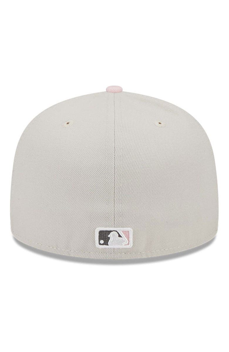 New Era Men's New Era  Khaki Oakland Athletics 2023 Mother's Day On-Field 59FIFTY Fitted Hat, Alternate, color, 
