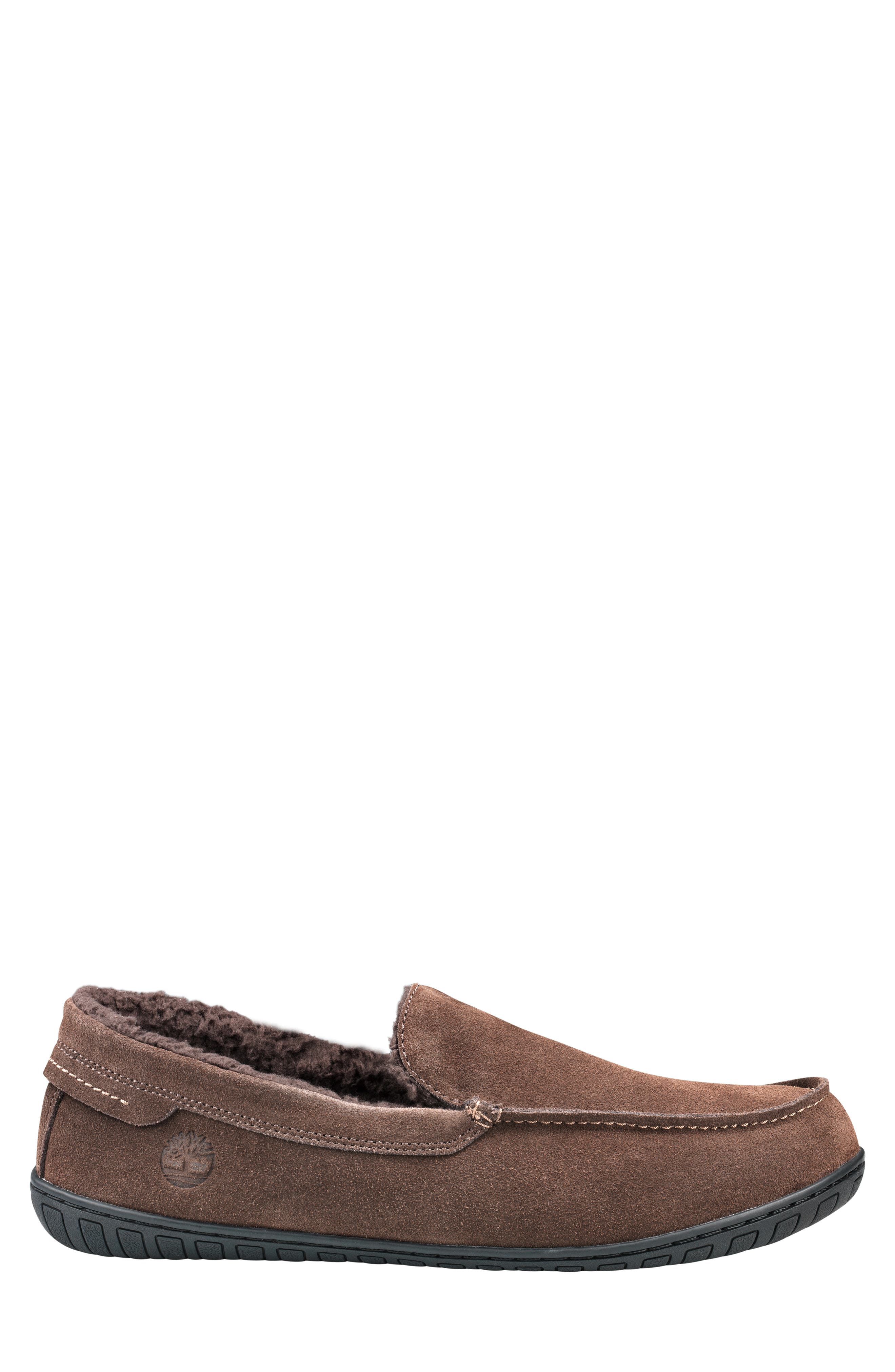 Torrez Slipper, Alternate, color, DARK BROWN SUEDE