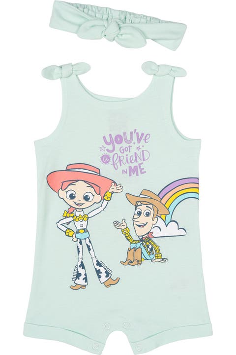Toy Story Sleeveless Romper and Headband Set
