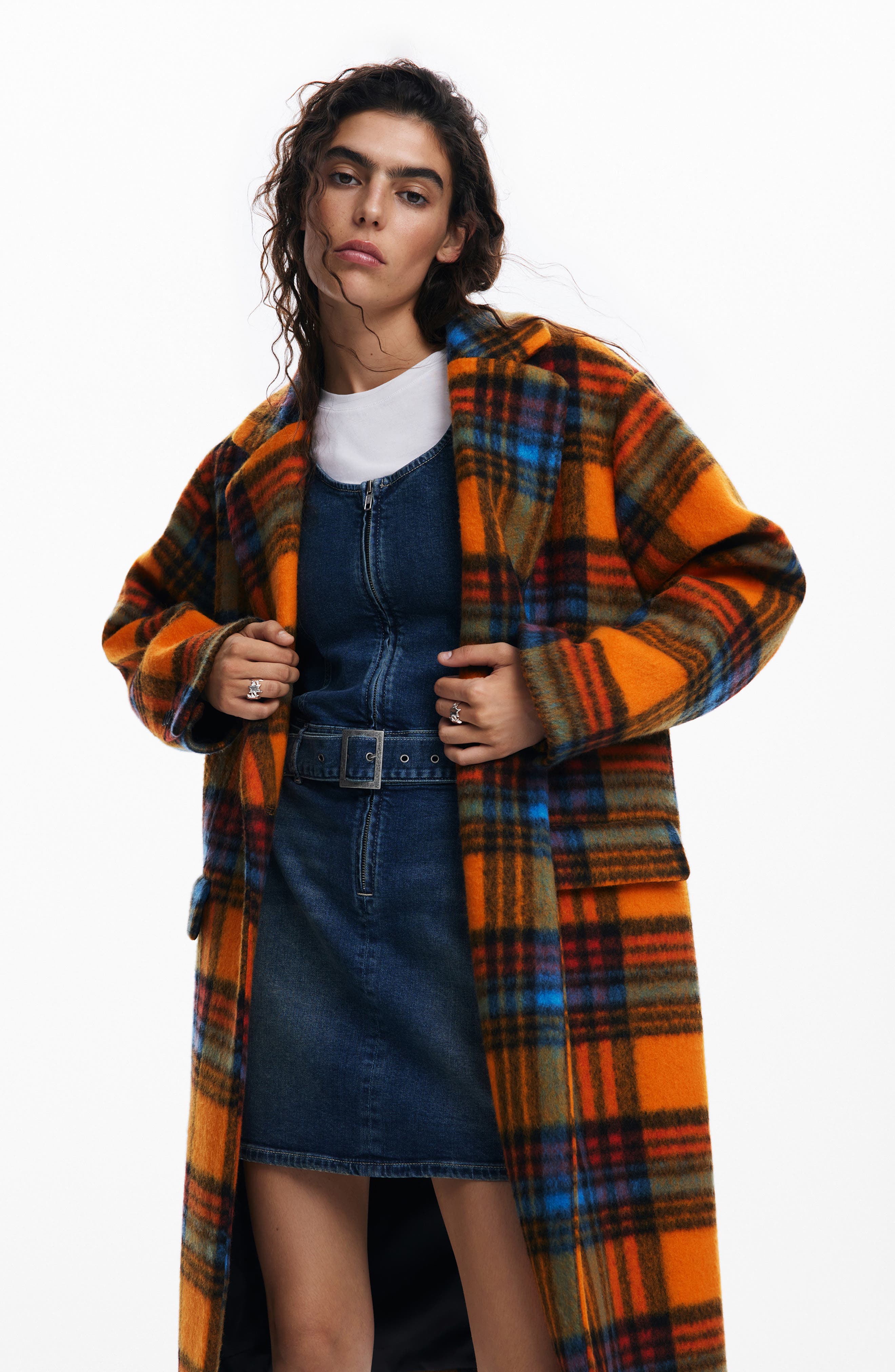 Napoles Plaid Coat - image 2