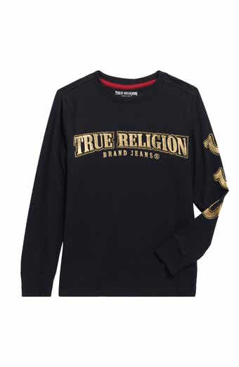 True Religion Kids' Logo Cotton T-Shirt