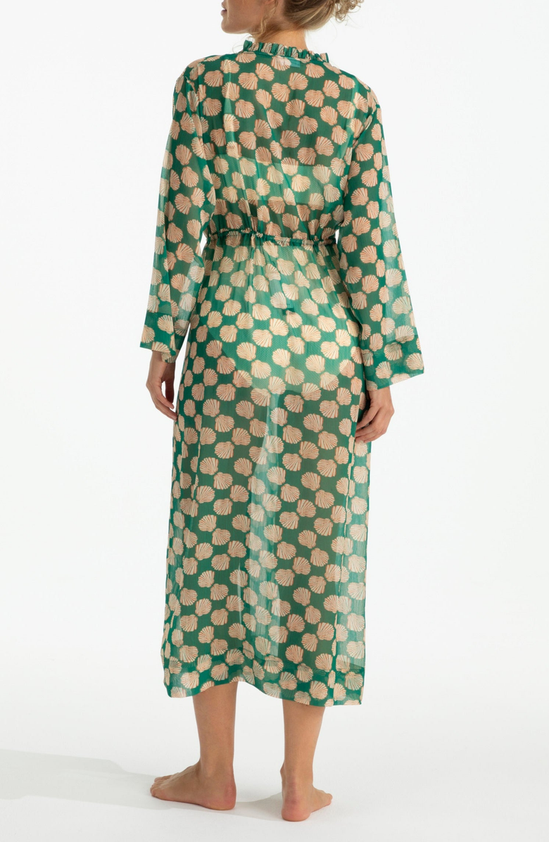 Hermoza Shelby Cinched Tie Kimono Cover-up, Alternate, color, 