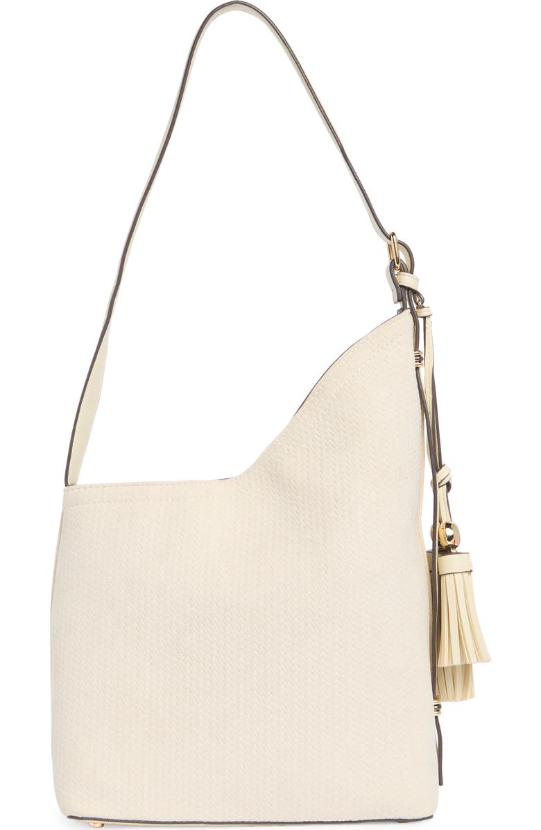 Steve Madden Fawn Shoulder Bag, Alternate, color, Cotton Deboss Suede
