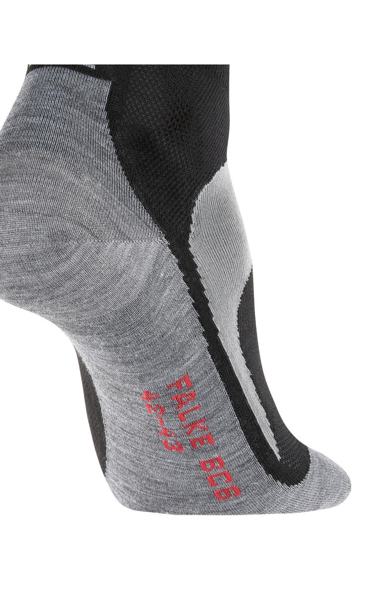 Falke BC6 Pro Cycling Socks, Alternate, color, Black-Mix