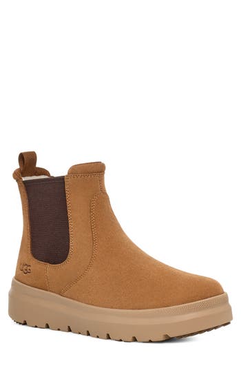 Ugg Burleigh Chelsea Boot In Brown