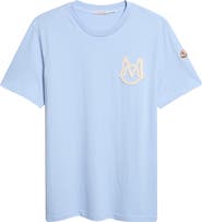Moncler Monogram Logo Cotton T-Shirt